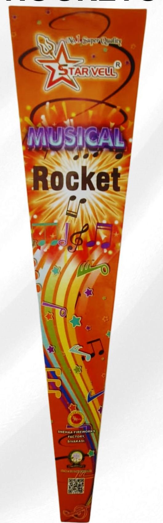 WHISTLING/MUSICAL ROCKET