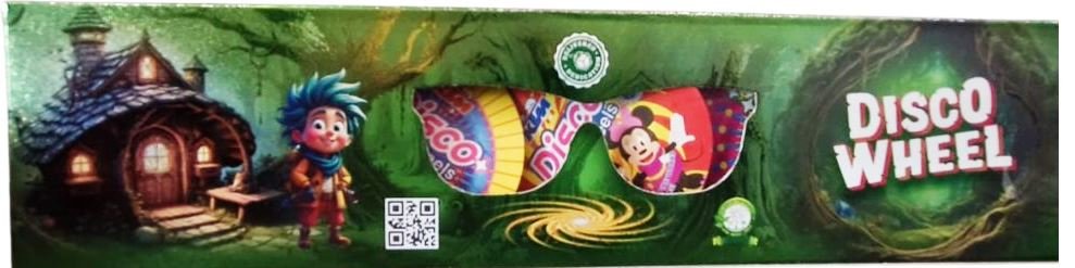 MOON/DISCO WHEEL (5 Pieces)