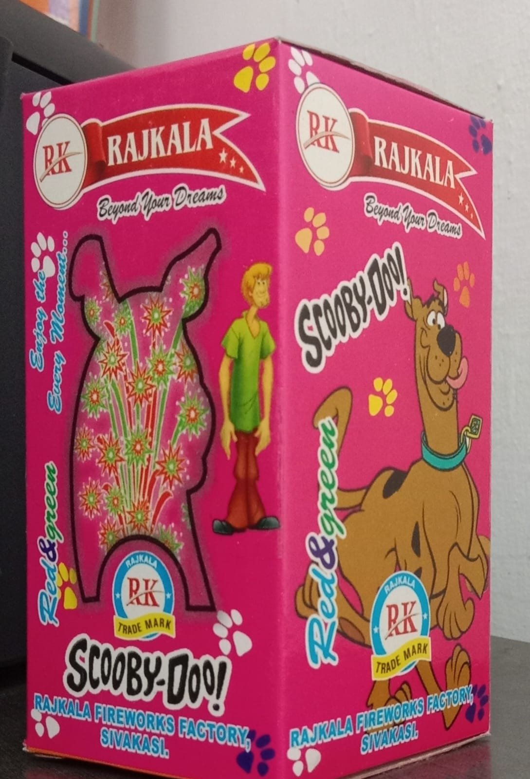 WONDER/ SCOOBY RED & GREEN